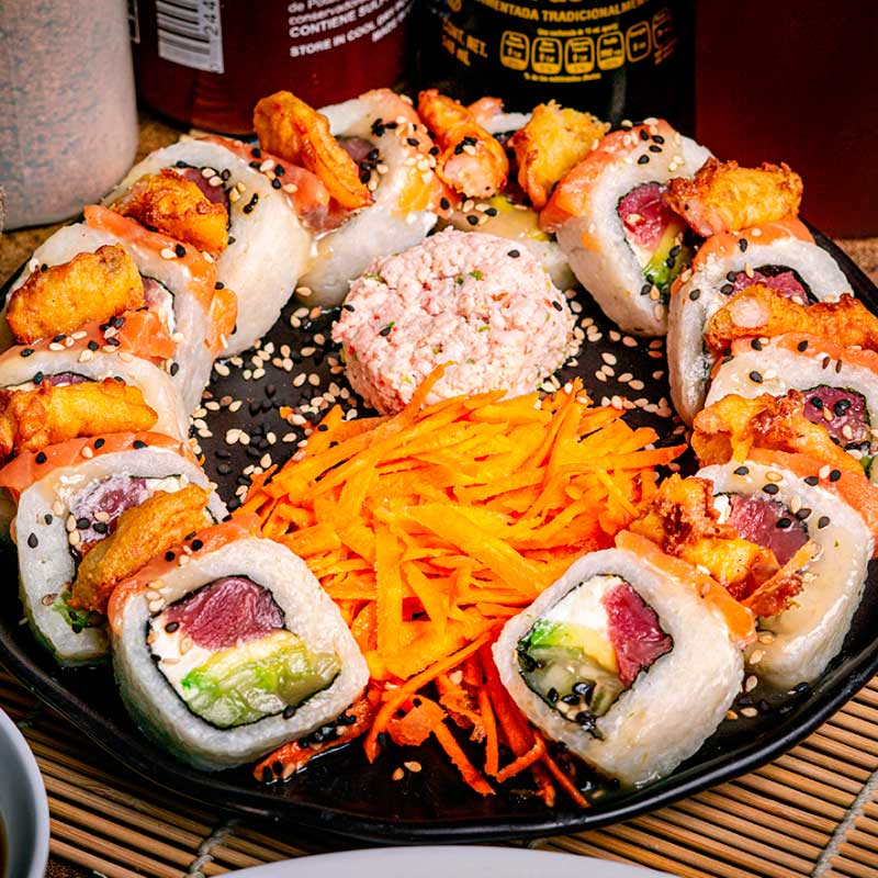 Sushi Salmón ROCA de OpenPush Caborca